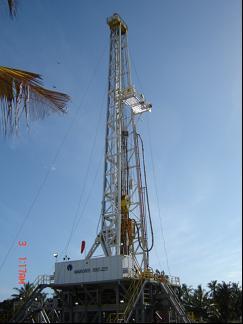 time 3 days Offshore rig 60-metre max.