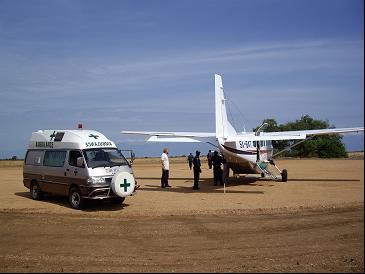 Kampala Nzizi-1 Camp Nzizi-1 Camp Air Transport Cessna