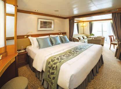 Prime 7 and Signatures dining reservations FREE WiFi throughout the ship and 15 minutes of FREE ship-to-shore phone time 10% discount on premium wine and liquor purchases