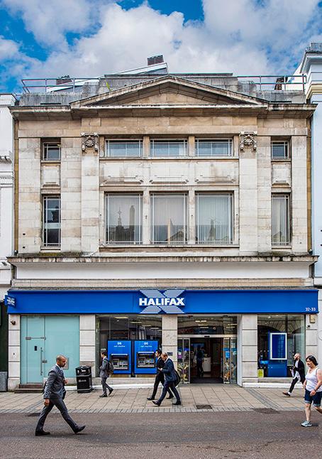 2 upper floors and basement, with a ground floor sales area of 1,876 sq ft 8 year remaining term to the undoubted covenant of Bank of