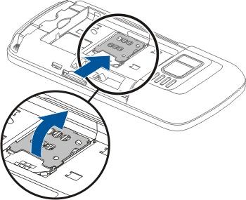 Prvi koraci 9 Umetanje SIM kartice Važno: Nemojte upotrebljavati micro SIM ili micro-sim s prilagodnikom u ovom uređaju.