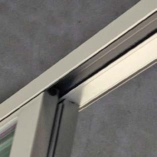 DESIGN NOTES Patented Archetype Narrow hardware. Easiest rolling door made (authentic Swiss bearings). Weather rated.