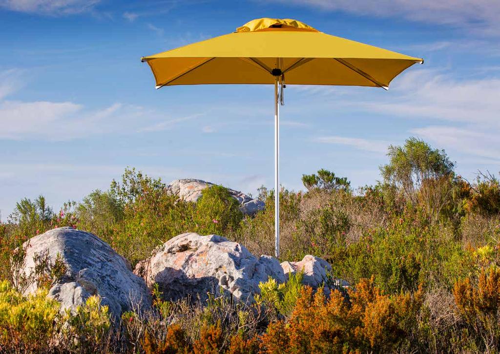 mistral The Mistral market parasol range, with its minimalist aesthetic look, perfectly illustrates the elegance of simplicity.