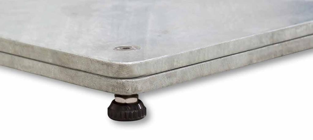 Round Metal Plate Base (S_PC) with Pole Tube (SS_POL_GB) The Round Metal Plate Base comes in various sizes for various wind exposures.