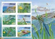 All stamps issued from Guernsey and Alderney in 2010 are provided in a separate glassine bag so you can carefully place them in the affixed mounts at your leisure.