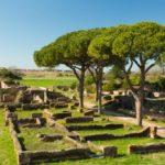 Ostia Antica is one of the original port harbours in the world and served Rome in times of sea trade.