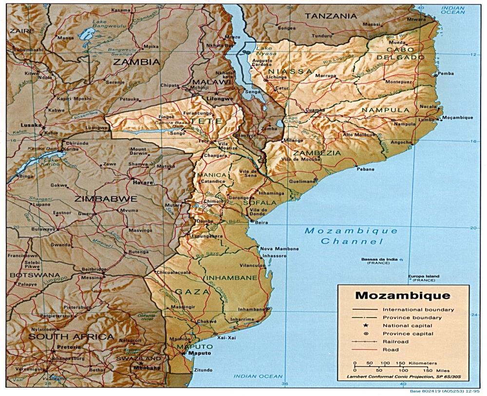 Market Brief on Mozambique Jan 2018 Location Facts and Figures Total Population Area Time Zone Capital City International Telephone Code Currency Exchange Rate (02/02/18) GDP 26,5