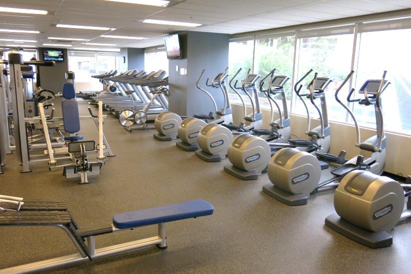 be accommodated at one time Largest room offers seating for up to 120 people FITNESS