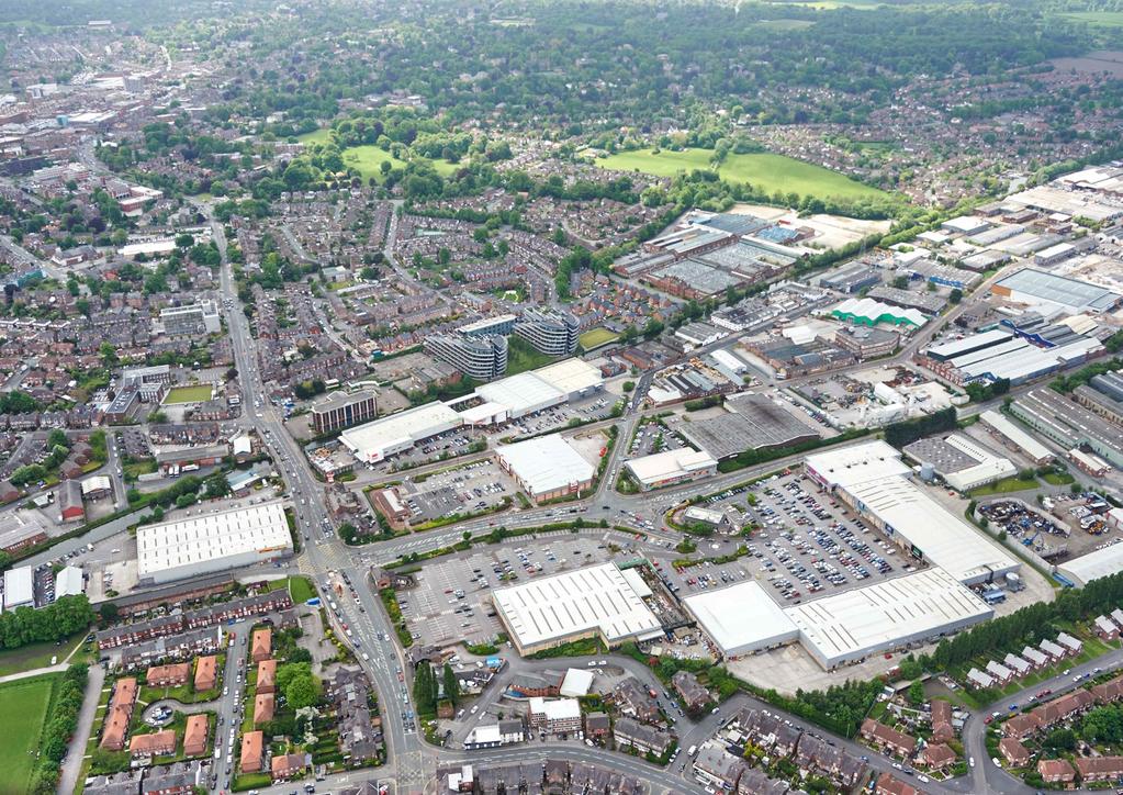 Altrincham Retail Park With over 800 free car parking spaces and retailers open seven days a week.