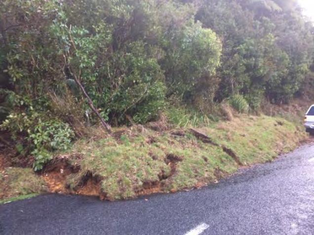 Hauturu Rd s signed up and some blocked culverts hand cleared Maintenance crew