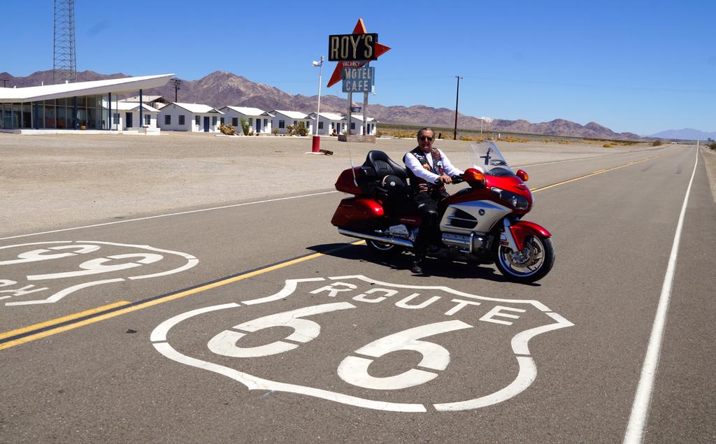 After a great ride through Joshua Tree we will pick up the legendary Route 66 in the Old West town of Oatman, Arizona.