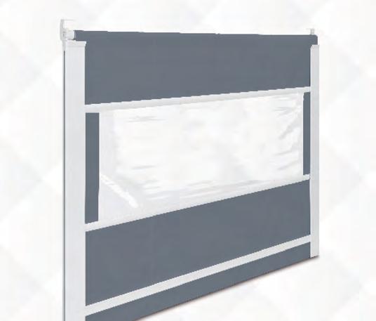 It is manufactured with aluminium guides including