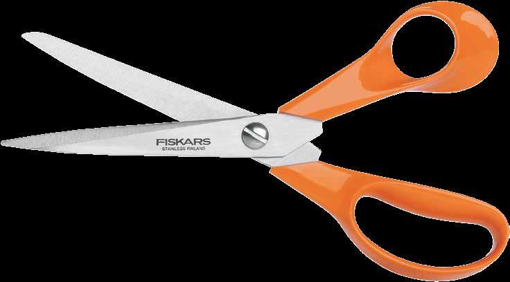 CLASSIC The icon The iconic Classic scissors are a symbol of Fiskars and of our Finnish design heritage Features & benefits Sharp blades Specially developed blade grinding ensures high-precision