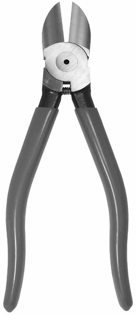 Premium atecutters 8 Nipper Type Cutters Premium Quality Special Plastic Cutting Pliers Thin Points - slightly rounded back -