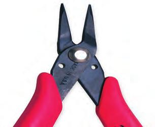 8 1724 10 10 each sets/case cut pack Pliers - Serrated and Smooth Jaws Thin profile, long reach pliers For access into tight spaces Lightweight for maximum comfort For use in precision electronic