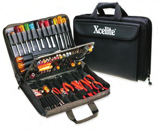 ATTACHÉ TOOL CASES Contains 53 individual hand tools, 31 Series 99 interchangeable screwdriver/nutdriver blades and handles, and 2 specialized screwdriver/nutdriver kits (as listed) Case made from