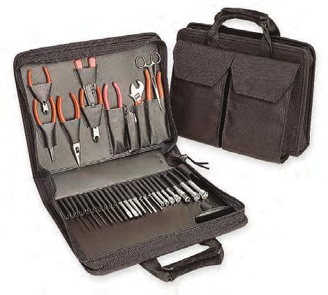 ATTACHÉ TOOL CASES Fine blending of quality, economy and flexibility Contains 10 individual hand tools and 27 Series 99 interchangeable screwdriver/nutdriver blades and handles (as listed) Case made