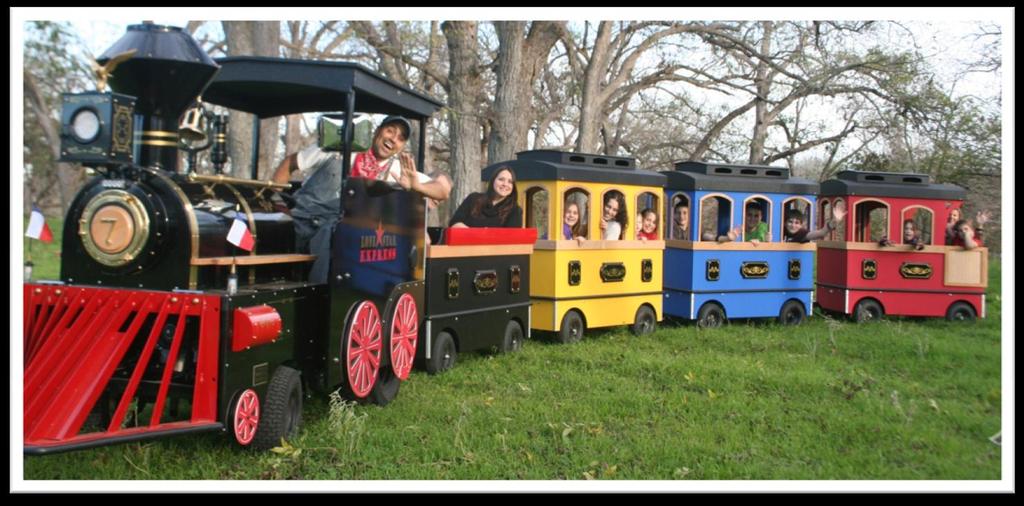Lone Star Trackless Trains will be offering unique and entertaining