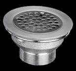 B 3-1/8 (80mm) Dia. A D34-X017 D34-X016 Stainless Steel Cover Stainless Steel Strainer Ref.