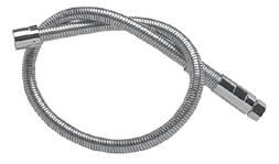 PRE-RINSE ACCESSORIES Encore Premium hose assemblies are constructed with a strong, flexible stainless steel outer casing over a nylon reinforced Santoprene * core.