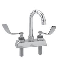 Deck Mount with 3-1/2 (89mm) Swivel Gooseneck Spout and Lever Handles A B C KL41-4100-SE1 3-1/2 KL41-4000-SE1 (89mm) 8-5/16 (211mm) 6-1/16 (154mm) 4 (102mm) Deck Mount with 3-1/2 (89mm) Swivel