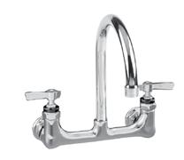 8 (203mm) Arch Cast Swing Spout and Lever Handles KC89-1108-AE1 KC89-1008-AE1 Encore KC89 Series Service Sink Faucets Chrome Plated