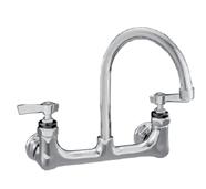 Sink Faucet 9 (229mm) Cast Swing Spout and Lever Handles KC89-1109-SE1 KC89-1009-SE1 Service sink faucets are furnished with adjustable