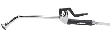 Mounted Pedal Valve Bed Pan Cleaner w/ Spray, Shut-Off and Handle Wall Mounted Pedal