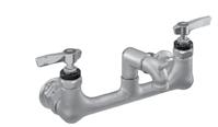 2-1/2 (64mm) offset inlet supply arm with integral service stops Vacuum breaker provides additional protection against backflow Chrome Plated