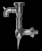 position Multipurpose use Supplied with universal adapters Rugged solid brass and stainless steel construction throughout KL50-X137