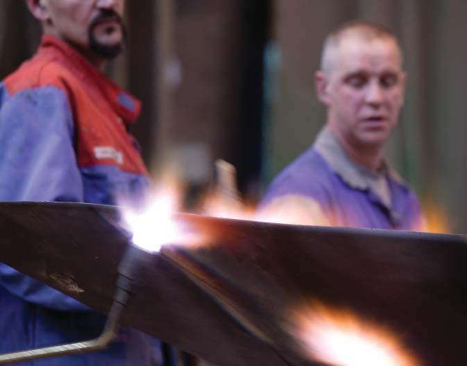 METALLURGICAL REPAIR We can carry out various metallurgical repairs: welding, straightening, grinding, polishing etc. for both Wärtsilä installations and those of other manufacturers.