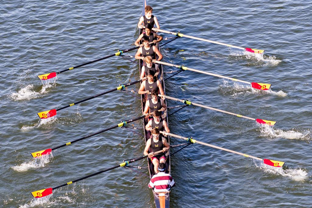 Eight Rowers One Coxswain Crew is great for athletes of all