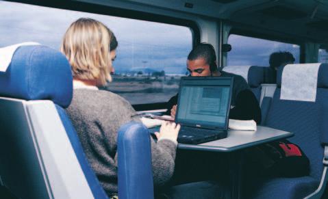 internet (Wi-Fi) service on board passenger trains.