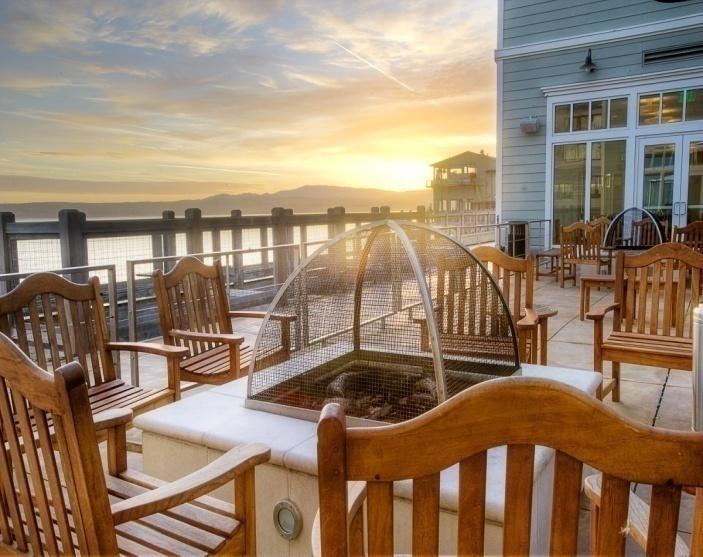 From sea otters to the variety of whale species that migrate through our bay, our view never fails to inspire. Sit around one of our fire pits and enjoy the warmth of our many heaters.
