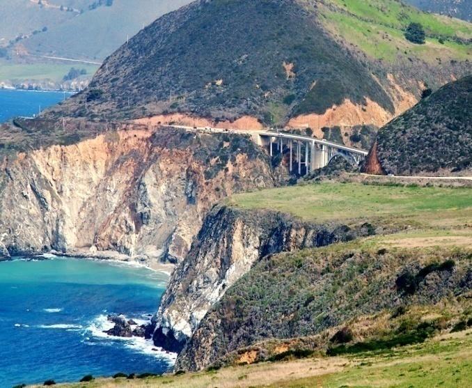 Bixby Creek Bridge, Big Sur Built in 1932, Bixby Bridge connects residents of Big Sur to the rest of the Monterey Peninsula.