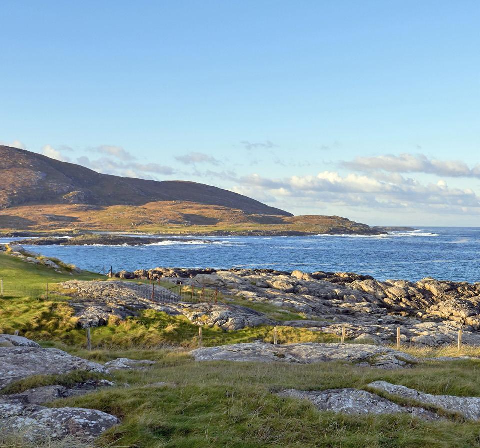 Superb lifestyle holiday letting business in a tranquil setting on the shores of the Isle of Barra Positioned within a striking trading location with stunning sea views and access to sandy beaches