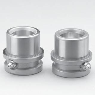 Oversize Shoulder Demountable Bushings NOTES: 6-08-21 & 6-08-25 All demountable bushings are supplied with mounting clamps and screws.