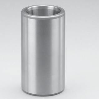 Ball Bearing Straight Sleeve Bushings Product Features Straight sleeve bushings are manufactured from high quality hardened steel and the bushings are finish ground for a press fit.