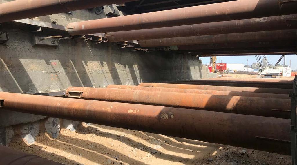 FRESNO TRENCH & SR 180 PASSAGEWAY Central Fresno At the Fresno Trench beneath State Route 180 (SR 180), crews have approximately