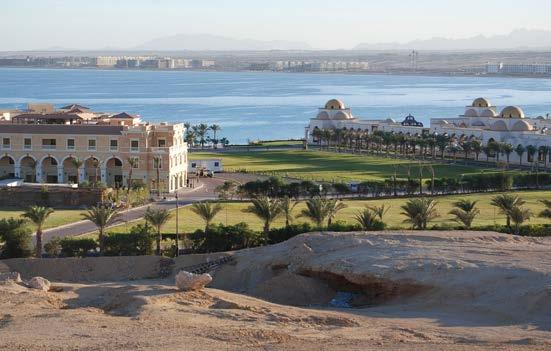 proverbial heart of Sahl Hasheesh; it is also the first project you arrive at via Sahl