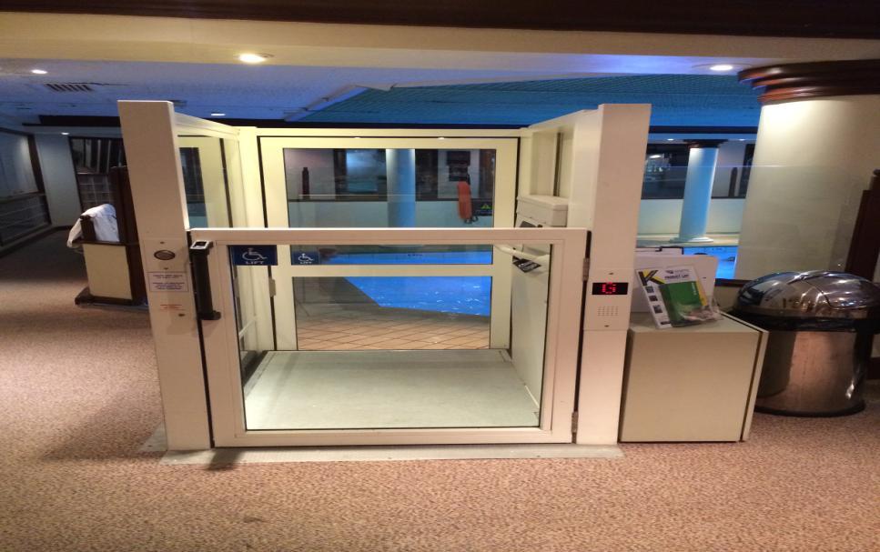 We provide a changing room with direct access to the pool using a lift or hoist.