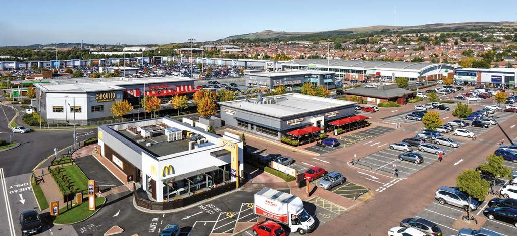 Almost 650,000 sqft 11 million shoppers per year 5,500 on-site staff 2,800 free parking spaces 40 retailers 10 restaurants Junction 6 off M61 Middlebrook is a landmark mixed-use development located