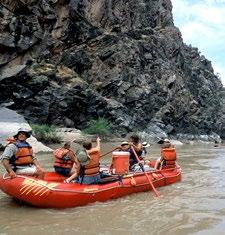 A Typical Day on the River After meeting your guides you will be given a trip orientation that will include how and where you can sit on the rafts, how to hold on, and safety precautions while on the