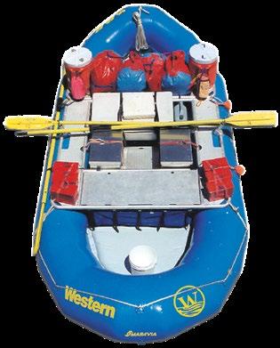 Western s Oar Rig As the water levels change during the season, Western s guides adeptly maneuver four to six passenger oar rigs.