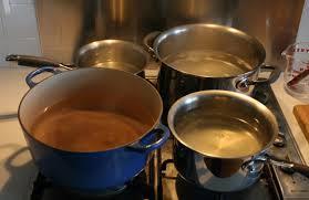 Handling of pots/sauce pans.