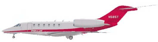Cessna Citation II/III/VII Dassault Falcon 50 Dassault Falcon 900 ARC C/D-II Commercial/Business Jet - 6 to 70 Seats