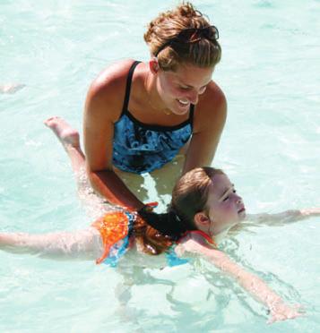 LEARN TO SWIM PROGRAM Many campers learn to swim at Willoway in our two teaching pools, designed for children, our American Red Cross based swim program fosters the development and acquisition of new