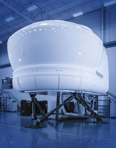 FlightSafety: Level D Qualified Simulators Our new simulators for the Airbus Helicopters AS350 B3 and EC130 T2 at our new helicopter Learning Center of excellence in Denver, Colorado, are among the