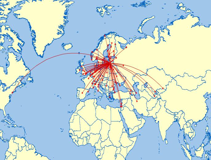 2 Enabling long-term economic growth 2.1 Connectivity and the cost of air transport services The air transport network has been called the Real World Wide Web 5. Chart 2.