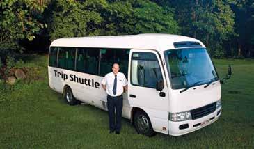 Exploring Tropical North Queensland TRANSFERS Trip Shuttle Airport Transfers Get your Tropical North Queensland holiday off to a great start with a door to door coach transfer service operated by